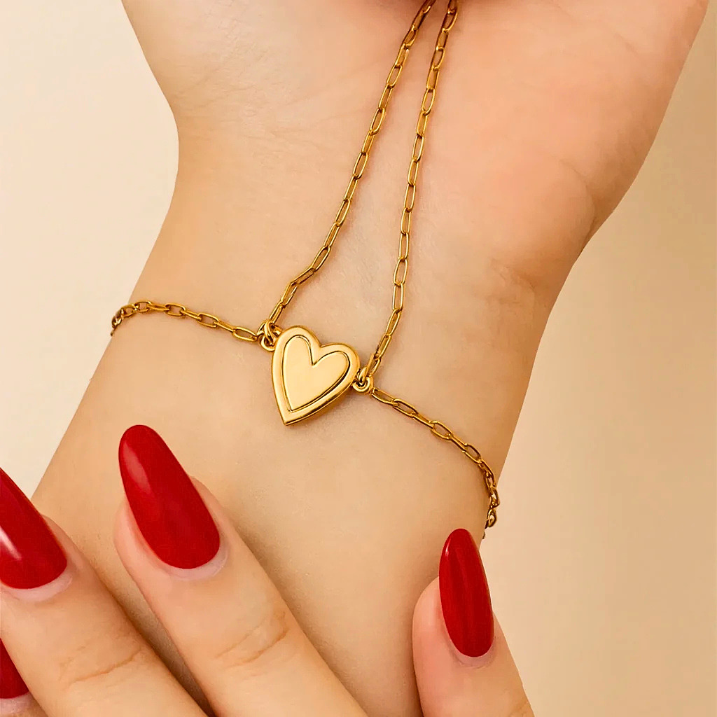 Bracelet Lien de cœur - Plus qu'un bijou, un lien unique.