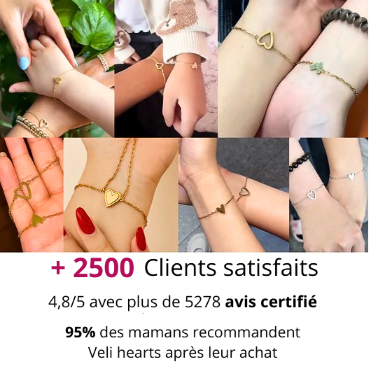 Bracelet Lien de cœur - Plus qu'un bijou, un lien unique.